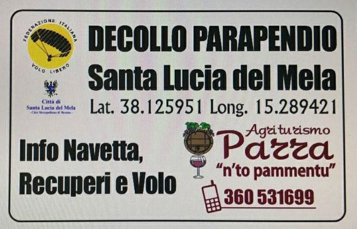 Agriturismo Parra Santa Lucia del Mela ภายนอก รูปภาพ